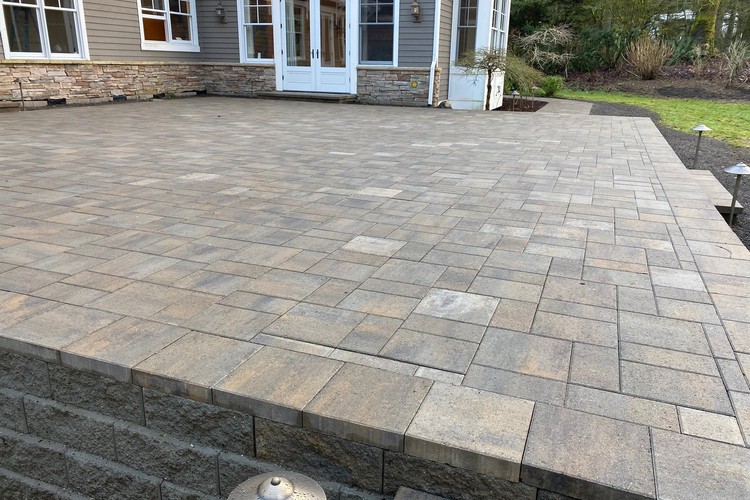 Stone Patio Deck